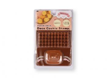 Szövegnyomó betűnyomda készlet feliratos keksz készít�