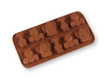 10 adagos állatos Banquet Culinaria szilikon bonbon forma