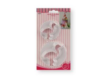 2 részes flamingó alakú fondant kiszúró készlet