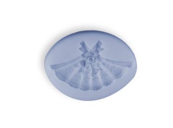 Estélyi ruha szilikon fondant formázó