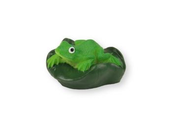 Mini zöld levelibéka tortadísz szülinapi tortára