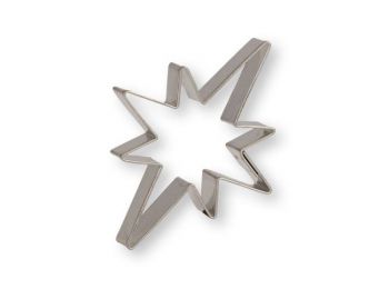 7,5 cm-es sarkcsillag kiszúró forma