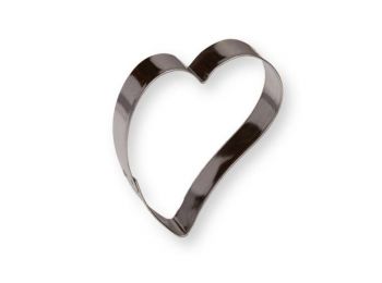 7 cm-es ferde szív sütikiszúró forma