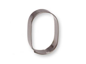 5 cm-es ovális kiszúró forma