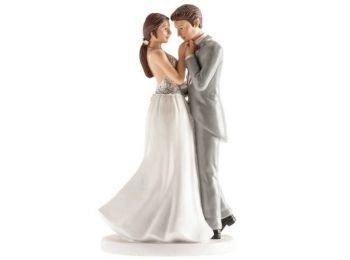 BÉCS romantikus nászpár esküvői tortadísz