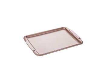 27*43 cm-es tapadásmentes Tescoma Delícia Gold tepsi