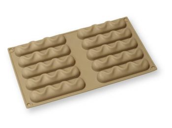 10 adagos rúd alakú szilikon mousse forma