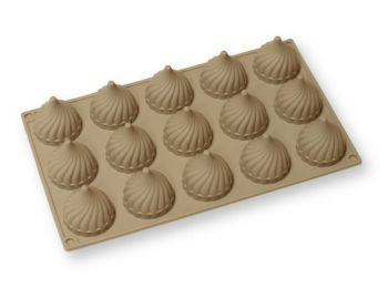 15 adagos habcsók alakú szilikon mousse forma