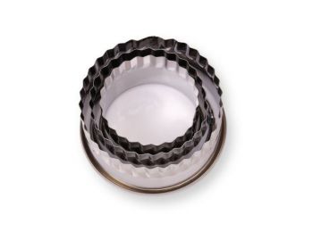 3 részes fém linzer kiszúró készlet
