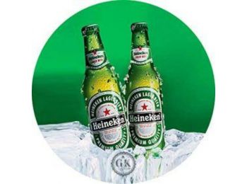 Jégbe hűtött sörök tortaostya