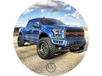 Kék pickup tortaostya