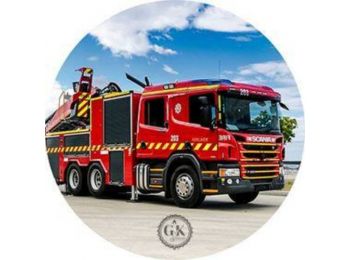 Scania Tűzoltó autó tortaostya