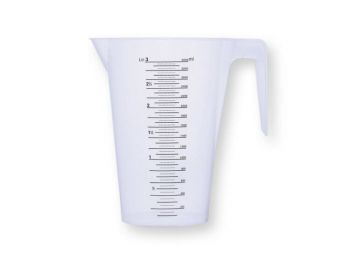 3 l-es LAUTERJUNG műanyag mérőkancsó kis fokozatú ml be