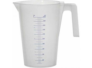 2 l-es LAUTERJUNG műanyag mérőkancsó kis fokozatú ml be