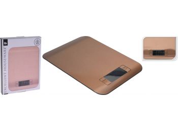 Bronz színű Excellent Houseware digitális konyhai mérleg