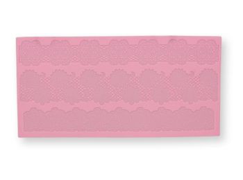 39*29 cm-es aprólékos mintás Kitchen Craft szilikon cukor