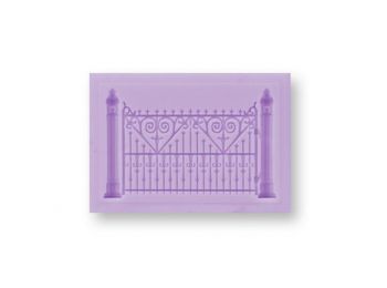 Kerítés elem szilikon fondant forma