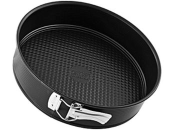 26 cm-es Zenker Black Metallic kapcsos tortaforma