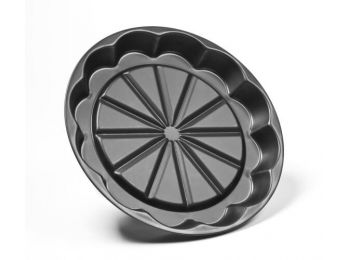 28 cm-es Zenker gyümölcstorta forma szelet jelöléssel