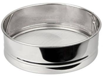 18 cm-es Fackelmann rozsdamentes lisztszita