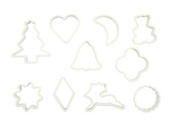 Műanyag 10 részes Zenker mézeskalács kiszúró készlet