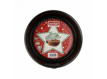 Karácsonyi csomagolású 20 cm-es Zenker kapcsos tortaforma