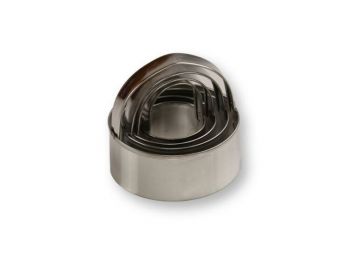 4 db-os pogácsa szaggató készlet