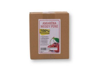 1 kg natúr amaréna meggy püré