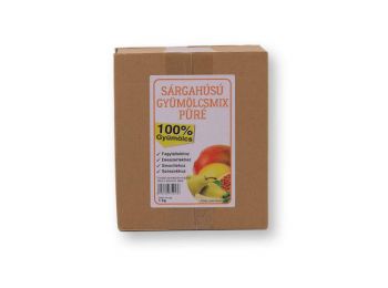 1 kg natúr sárgahúsú gyümölcspüré