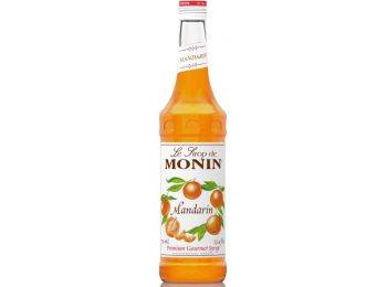 Monin Mandarin koktélszirup (mandarine) 0,7L + ajándék Monin koktélszirup
