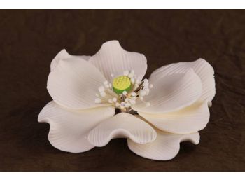 12 db fehér szellőrózsa cukorvirág (nem ehető)