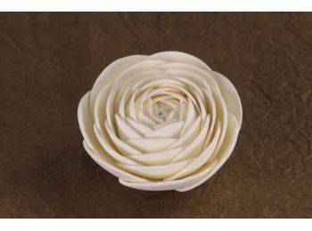 12 db fehér boglárka cukorvirág (nem ehető)