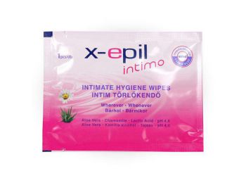 X-Epil Intimo intim törlőkendő XE9305, 1 db