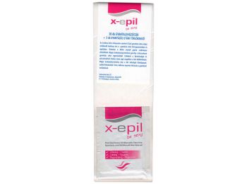 X-Epil lehúzó textília 20 db + 2 db olajos törlőkendő 