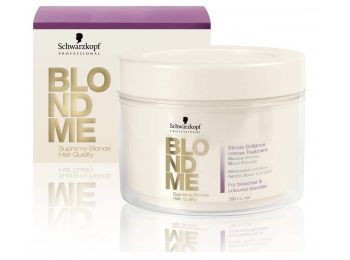 Schwarzkopf Professional BlondMe szőke ragyogás hajpakolás, 200 ml