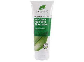 Dr. Organic Bio Aloe Vera testápoló, 200 ml