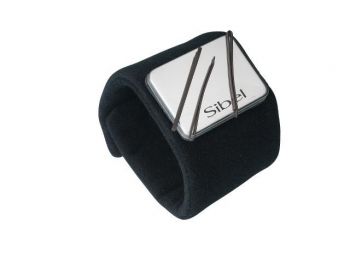 Sibel mágneses tűtartó csuklóra, fekete