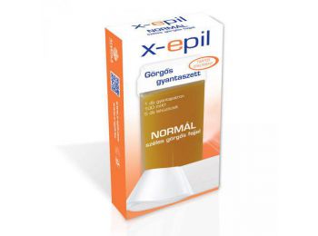 X-Epil normál gyantapatron széles görgőfejjel + 5 db leh
