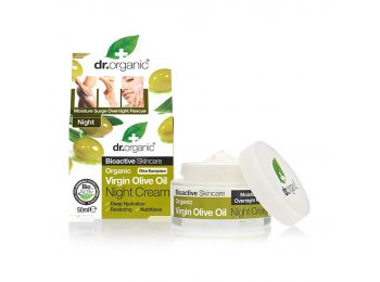 Dr. Organic Bio Oliva intenzíven hidratáló éjszakai kré