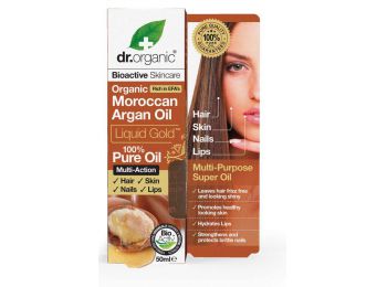 Dr. Organic 100% Marokkói bio argán olaj, 50 ml