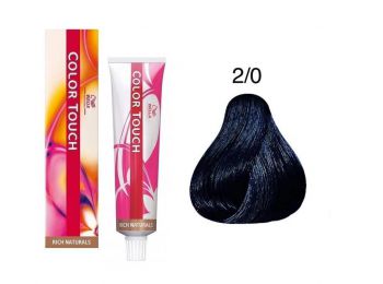 Wella Professionals Color Touch tartós hajszínező 2/0
