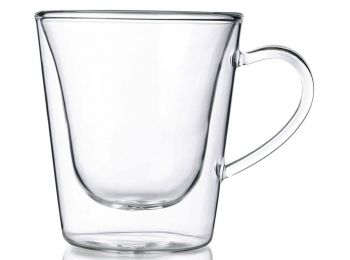 Duos duplafalú presszókávés pohár szett 120ml 2db/cs