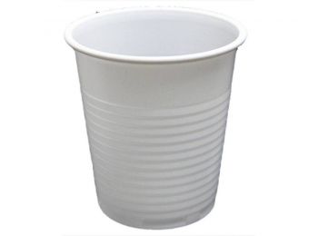 Fehér műanyag pohár 100ml 100db/cs