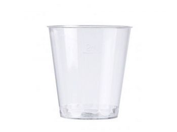Műanyag pálinkás pohár 40ml 50 db/cs