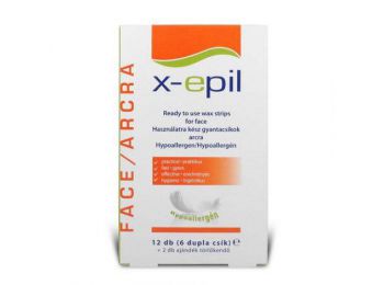 X-Epil használatrakész Hypoallergén gyantacsík arcra XE9