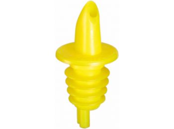 Műanyag kiöntődugó sárga