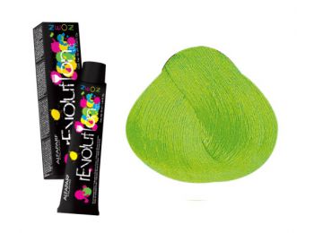 Alfaparf rEvolution neon fizikai hajszínező - Shocking Green, 90ml