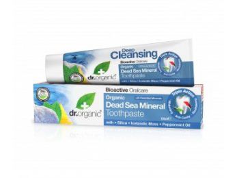 Dr Organic fogkrém Holt-tengeri ásványokkal, 100 ml