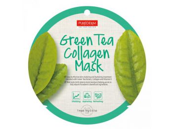 PureDerm Green Tea circle bőrtisztító és hidratáló fá