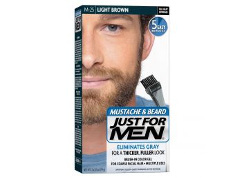 Just for Men szakáll és bajusz színező, világosbarna M-25